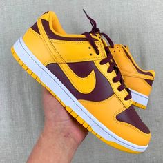 Nike Dunk Low "Arizona State University Asu" Men 12 Available. Brand New In Box Arizona State University, Arizona State, Nike Dunk Low, Dunk Low, Shoes Nike, Nike Dunk, Nike Dunks, State University, Red Yellow