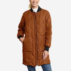 Women's 2020 Skyliner Model Down Parka | Eddie Bauer Quilted Fall Puffer Jacket For Travel, Fall Travel Quilted Puffer Jacket, Quilted Down Parka For Fall, Quilted Outerwear For Travel In Fall, Fall Travel Puffer Outerwear, Quilted Outerwear For Fall Travel, Fall Travel Insulated Outerwear, Fall Travel Quilted Outerwear, Quilted Parka For Outdoor