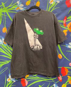 Vintage y2k single stitch t shirt w/ psychotic/ crazy frog cartoon shirt  Size: L Condition: cool fade We can do a deal through PayPal or Venmo to save money on etsy fees Crazy Frog, Frog Cartoon, Stitch T Shirt, Cartoon Shirts, Costume Design, Vintage Y2k, Save Money, Gender Neutral, Graphic Tees