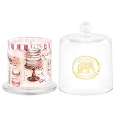 To release the fresh linen fragrance of this new candle, just lift the cloche! That's the signature bell-shaped cover that makes this offering unique. The candle is soy based and comes in a richly decorated glass container. Approximate burn time: 30 hours. 5.8 oz. / 164 g. Over 30 hrs. approximate burn time. Approximate Size: 3.25 x 3.25 x 4.5" / 8.3 x 8.3 x 11.5 cm.' Fragrance: Fresh Linen Cloche Candles, Nut House, Fresh Linen, Sweet Fragrances, Glass Containers, Votive Candles, Candle Containers, Fragrance Candle, Home Fragrances