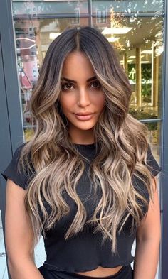 Baylage Hair, Ombre Hair Blonde, Balayage Hair Dark, Brunette Balayage Hair, Brown Hair Balayage