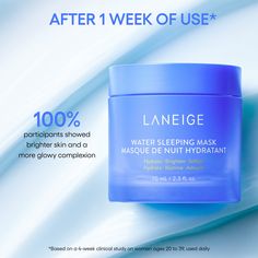 Best Hydrating Toner, Water Sleeping Mask, Laneige Water Sleeping Mask, Mask Cream, Moisturizing Toner, Overnight Mask, Hydrating Toner, Gel Mask, Skin Care Items