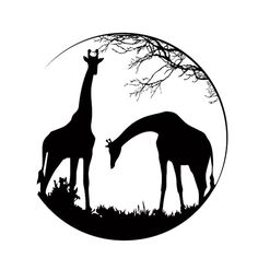 Giraffe Svg - Safari Giraffe - African Animals - Giraffe Clipart Animal Silhouette Printable, Vase Sgraffito, Clipart Giraffe, Giraffe Clipart, Giraffe Svg, Giraffe Silhouette, Animals Giraffe, Clipart Animals, Animals Safari