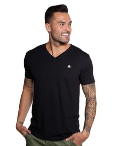 PRICES MAY VARY. BEST V NECK T-SHIRT: These men's premium v-neck tee shirts are made from a high-quality fabric that's designed to keep you comfortable and looking great all day, every day. LIGHTWEIGHT & BREATHABLE: Our v neck undershirts for men are made from our signature blend of cotton & polyester is lightweight and breathable. This versatile v-neck t-shirt is the best go-to for your everyday wear. FLATTERING FIT: Our v neck shirt has a modern fit that's built to look good on every body. The V Neck T Shirts, Plain T Shirts, Soft Modern, Casual Stylish, Plain Tshirt, Shirts For Men, Neck Shirt, V Neck Tee, Workout Tee