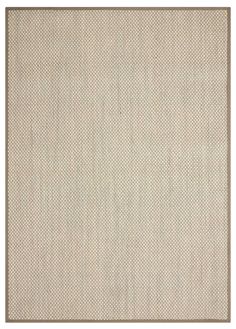 a beige rug with small white dots on it