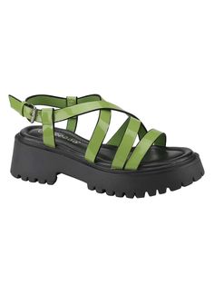 Green Cool,Punk,Vacation,Funky,Fashionable Collar    Wedge Sandals Embellished   Women Shoes Green Chunky Platform Sandals With Round Toe, Trendy Green Wedge Sandals With Ankle Strap, Green Ankle Strap Wedge Sandals With Platform, Green Synthetic Sandals With Chunky Platform, Chunky Platform Sandals, Ankle Strap Block Heel, Platform Wedge Sandals, Chunky Platform, Sandals Women