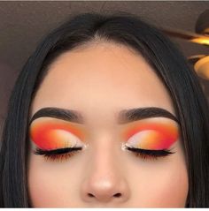 Fish Makeup, Mekap Mata, Yellow Makeup, Smink Inspiration