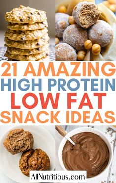 Low Fat Snack Ideas, High Protein Sweets, High Protein Low Fat Snacks, Protein Sweets, Healthy High Protein Snacks, Low Fat Snacks, Quick Healthy Snacks, Healthy Protein Snacks, Baking Powder Uses