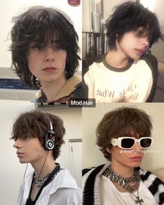 Boyfriend Haircut, Mod Cut, Messy Hair Tutorial, Male Haircuts Curly, Guys Grooming, Mod Hair, Medium Length Hair With Layers, Hair Inspiration Short