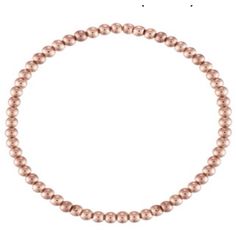 6.5 inches 3mm rose gold filled ball bracelet Elastic stretch fits most wrists Also available in yellow gold & silver Looks great when worn as a stack with the 4mm and 5mm bracelets (and looks great when worn mixed with silver and yellow metals) Hypoallergenic Rose Gold Bracelet With Round Beads, Rose Gold Stackable Beaded Bracelets, Hypoallergenic Dainty Rose Gold Beaded Bracelets, Stackable Rose Gold Beaded Bracelets, Rose Gold Stackable Bracelet With Round Beads, Rose Gold Stackable Stretch Bracelet With Round Beads, Stackable Round Beads Bracelets In Rose Gold, Dainty Rose Gold Bracelets With Round Beads, Rose Gold Bracelets With 8mm Round Beads