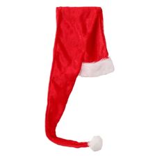 Description Are you looking for Santa hats for Christmas? This ultra-long Christmas hat is a good choice for you. Made of material, it is and comfortable to wear. It will be a festive and cheerful addition to your Christmas time! Features - Color: Mainly red. - Material: Cloth. - Size: Approx. 27x86cm. - Ultra-long hats, red in color with plush brim and a pom pom decor. - Made of premium material, and comfortable to wear. - Great gift for children, family or friends. - Funny costume accessory an Kids Holiday Party Favors, Long Hats, Kids Party Props, Christmas Photo Booth Props, Pom Pom Decor, Long Hat, Snowflake Party, Holiday Party Kids, Funny Costume