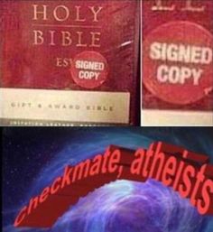 two books with red lettering on them and an image of a spiral vortex in the middle