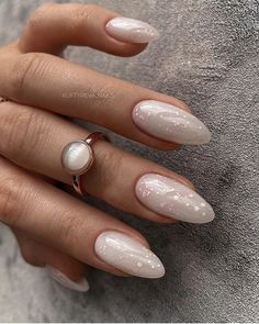 Milky Nails, Bride Nails, Neutral Nails, Classy Nails, Pretty Acrylic Nails