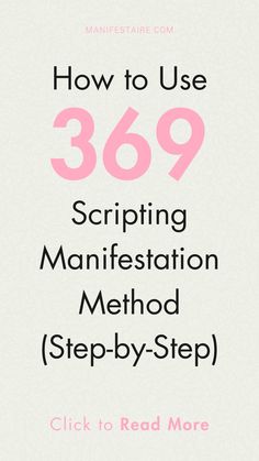 Unlock the magic of the 369 scripting manifestation method! 🌟 By writing your goals in a specific pattern (3-6-9), you create a powerful energetic shift that aligns you with your desires. ✨ This method is perfect for anyone ready to manifest abundance, love, or success! 💖 Start scripting and watch your dreams unfold. 🌱 #369Manifestation #ManifestationTechniques #ScriptingYourDreams #LawOfAttraction #ManifestingMadeEasy