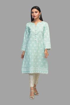 Green Cotton Kurta For Spring, Summer Green Set With Dabka Details, Green Dabka Lawn Suit For Spring, Spring Green Lawn Suit With Dabka, Green Organza Lawn Suit For Festivals, Spring Green Straight Kurta Salwar Kameez, Green Lawn Suit With Dabka For Summer, Spring Green Salwar Kameez With Straight Kurta, Summer Green Lawn Suit With Dabka