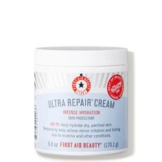 First Aid Beauty Ultra Repair Cream (6 oz.) (Worth $36) | SkinStore Ultra Repair Cream, Shea Butter Moisturizer, Tretinoin Cream, Colloidal Oatmeal, Skin Dryness, Firming Cream, Licorice Root Extract, First Aid Beauty, Best Moisturizer