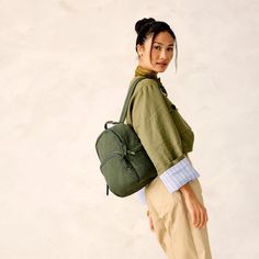 Meet our Small Banbury Backpack, the perfect blend of style and convenience for your on-the-go lifestyle. Designed to carry your essentials while keeping your hands free, this backpack offers the ideal combination of functionality and fashion-forward flair. Whether you're exploring the city, running errands, or enjoying a night out with friends, our compact backpack offers the perfect combination of style and functionality to accompany you on all your adventures. Vera Bradley Small Banbury Backp Casual Leather Backpack For On-the-go, Daily Use Softback Backpack With Adjustable Strap, Versatile Softback Backpack With Adjustable Straps, Versatile Backpack With Adjustable Straps And Softback, Versatile Softback Leather Backpack For Everyday Use, Everyday Softback Backpack With Zipper Pocket, Versatile Everyday Leather Softback Backpack, Versatile Leather Softback Backpack For Everyday, Versatile Leather Softback Backpack