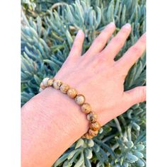 Grounding Energy Bracelet - Picture Jasper – Jeanne Verger Jewelry Creative Visualization, Energy Bracelets, Yoga Jewelry, Picture Jasper, Brown Kraft, Thoughts And Feelings, Gemstone Bracelets, The Gift, Beautiful Bracelet