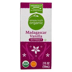 organic truth madagascarcar vanilla extra tea bags, 25 ct pack of 6 boxes per carton