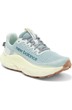 New Balance Fresh Foam X More Trail V3 Sneaker (Women) | Nordstrom Women’s Running Sneakers, Aesthetic Running Shoes, Best Nursing Shoes, Cute Running Shoes, New Balance Running Shoes, Running Shoes Women, Womens Tennis Shoes, New Balance Fresh Foam, Fresh Shoes