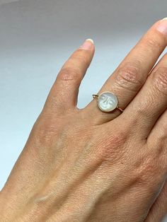 "Please, read full description! Please, don't rely on your expectations, the size is described below  14k solid yellow gold and natural white moonstone \"Moon\" ring All metal components are 14k solid yellow gold, not a plating, not gold fill. Ring will not change colour over time  The gemstone is round hand-carved cabochon, natural white moonstone, with a beautiful silver flash, 10mm diameter. Average stone weight is about 3-4 carats  The ring's band is 1mm wide, shiny polished Stamped 14k Ring Man In Moon, Ring Moon, Mini Moon, Moon Face, Moon Ring, White Moonstone, Moonstone Pendant, Solid Yellow, Rings Statement