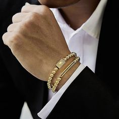 18k gold plated bracelets Traditional Luxury Men's Jewelry, Luxury Gold Men's Jewelry, Luxury Men's Wedding Bracelets, Men's Luxury Everyday Gold Bracelet, Luxury Everyday Men's Gold Bracelet, Luxury Men's Gold Bracelet With Gold Chain, Mens Gold Id Bracelets, Men's Luxury Gold Bracelet, Luxury Men's Gold Bracelet