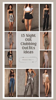 Dress For Club Night Outfit Ideas, Outfit Ideas For Dance, Nightclub Outfit Summer, Dancing Outfit Night Out, Outfit For Clubbing Night, Dresses For Club Night, Dance Club Outfit, What To Wear Clubbing, Birthday Night Out Outfit