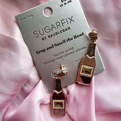 Sugar Fix Earrings. Rose Good Color. Great For This Coming New Years! Star Items In My Closet 3/$15 Chic Rose Gold Earrings For Party, Bauble Bar Earrings, Sugarfix By Baublebar Earrings Orange, Sugarfix By Baublebar Santa Earrings, Strawberry Costume, Candy Corn Earrings, Mickey Earrings, Threader Earrings Gold, Minnie Mouse Earrings