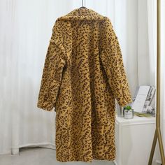 FREE SHIPPING Oversized Leopard Long Teddy Bear Jacket Coat Women 2019 Winter Ladies Overcoat Chunky Outerwear Plus Size Faux Lamb Fur Jackets JKP2928 Faux Fur Long Coat For Fall, Oversized Faux Fur Outerwear With Long Sleeves, Oversized Long Sleeve Faux Fur Outerwear, Oversized Fur Coat With Faux Fur Lining, Casual Faux Fur Outerwear With Long Sleeves, Cozy Long Faux Fur Coat, Casual Long Sleeve Faux Fur Outerwear, Oversized Faux Fur Outerwear For Cold Weather, Fall Leopard Print Outerwear With Faux Fur Trim