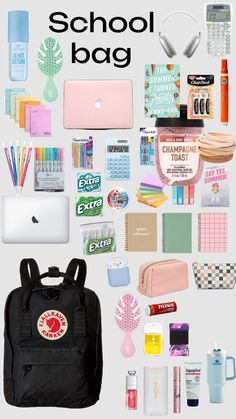 the back to school bag is full of items