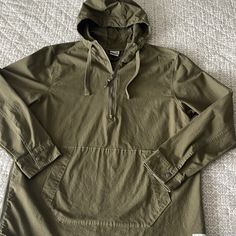 The North Face Battlement Quarter Zip Pull Over Jacket In Olive Green. Nwot. Features A Hood With Drawstring, Center Pocket And Side Zipper. Casual The North Face Windbreaker With Pockets, Urban Outerwear With Pockets By The North Face, Cotton Long Sleeve Utility Jacket For Hiking, The North Face Long-sleeve Windbreaker With Adjustable Hood, The North Face Windbreaker With Adjustable Hood, Hooded The North Face Windbreaker With Pockets, The North Face Long Sleeve Windbreaker With Adjustable Hood, The North Face Windbreaker With Pockets For Fall, The North Face Long Sleeve Windbreaker With Pockets