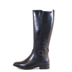 We got all the looks for horse back riding, pretend to horse back ride and for a chic equestrian look of the day in these leather boots! Upper: Leather Inner zip to close Leather sole Heel Height: 1.25" Shaft Height: 15" Stretches to fit 13" - 17" circumference Fall Riding Knee-high Boots, Wide Calf Riding Knee-high Boots For Winter, Classic Knee-high Riding Boots For Fall, Wide Calf Knee-high Riding Boots, Fall Riding Moto Boots Medium Width, Fall Riding Moto Boots, Classic Wide Calf Knee-high Boots For Riding, Black Knee-high Riding Boots For Fall, Elegant Wide Calf Knee-high Riding Boots