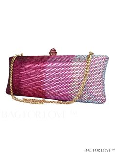 BagForLove - Chic Rhinestone-Embellished Evening Bag with Metal Chain Strap Product Description Color Hot Pink Details Contrast Binding Magnetic No Pattern Type All Over Print Closure Type Buckle Strap Type Chain Bag Size Medium Type Envelope Bag Material Cubic Zirconia Composition 100% Metal Size Chart INCH CM Bag Height Bag Length Bag Width Handle Height Strap Length 4.5 inch 9.8 inch 2.2 inch 10 inch 47.2 inch Bag Height Bag Length Bag Width Handle Height Strap Length 11.5 cm 25 cm 5.5 cm 25.5 cm 120 cm Details Pictures Similar Products h2 { text-align: center; } /* æ¢è¡ */ li{ white-space: normal; word-break: break-all; word-wrap: break-word; } .red-box { width: 100%; display: flex; flex-direction: row; flex-wrap: wrap; justify-content: center; } .red-box > div { width: 190px; height Pink Evening Bag With Chain, Pink Rectangular Bags With Rhinestones, Glamorous Pink Bag With Chain Strap, Pink Rhinestone Clutch Evening Bag, Rectangular Pink Bags With Rhinestones, Pink Rectangular Rhinestone Bag, Pink Rectangular Rhinestone Bags, Pink Rectangular Clutch With Rhinestones, Formal Pink Shoulder Bag With Rhinestones