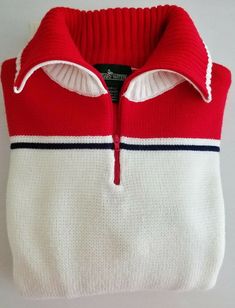 Retro Winter Polo Sweater With Ribbed Collar, Retro Polo Sweater With Ribbed Collar For Winter, Retro Knitted Sweater For Cold Weather, Retro Winter Tops With Ribbed Collar, Retro Tops With Ribbed Collar For Winter, Vintage Winter Sweater With Ribbed Collar, Boundary Waters, Seventies Fashion, Jersey Vintage