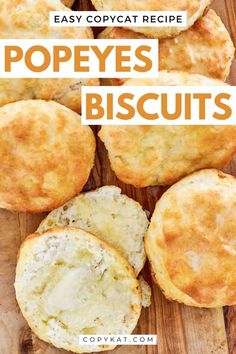 Find out how to make the best Buttermilk Biscuits like Popeyes with this copycat recipe. These tender buttery biscuits are quick and easy to make with biscuit mix. Homemade biscuits are perfect for breakfast or dinner.