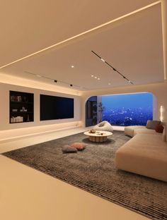 Living room interior design modern luxury Home Cinema Room, House Arch Design, Mansion Interior, Dream House Rooms, Luxury Homes Interior, Luxury Homes Dream Houses, Design Your Dream House, Decor Home Living Room, Dream House Plans