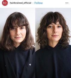 Alyssa Coscarelli, Short Grunge Hair, Hair Brained, Curly Hair With Bangs, Mullet Hairstyle, Cut My Hair, Curly Hair Cuts, Short Curly Hair, Grunge Hair