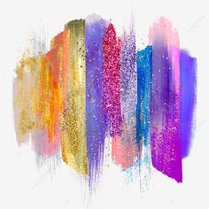 colorful paint splattered on white background with space for the word, text or image