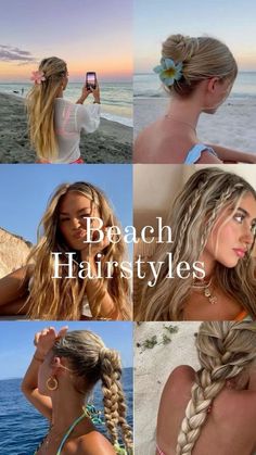 Beach Hairstyles, Go Out, Long Hair, For Girls, The Beach, Braids, Hairstyles, Hair, Dresses