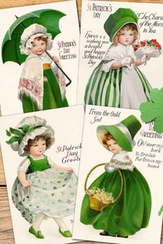 These are so cute! You can get them here: https://oldartrepository.etsy.com/listing/1650229108 #stpatricksday #stpatricksdaydecor #stpatricks #irishart #scrapbooker #scrapbooking #scrap #create #creativity #scrapbookideas #paperaddict #paperlovers #junkjournalpages #junkjournalsupplies #junkjournalephemara #handmadecrafts #handmadejournal #journallove #junkjournallove #junkjournaljunkies Victorian Postcards