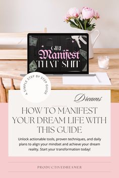 Discover the secrets of how to manifest your dream life with practical manifestation techniques and inspiring manifestation quotes. Explore manifestation journals, empowering mantras and manifestations, and transform your mindset for the soft life, luxury life, and rich woman lifestyle you deserve. Dive into our manifest ebook, books, and books to read designed to elevate your dream life aesthetic and achieve your dream lifestyle goals. Perfect for personal development, personal improvement, and personal growth, this book aesthetic journey will inspire your transformation and cultivate a growth mindset. 💡 Click and save this pin to start manifesting today!