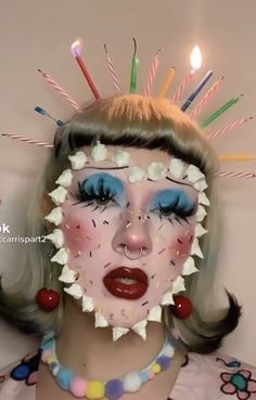 Cute Clown, Cool Makeup Looks, Sfx Makeup, Costume Makeup