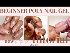 How To Apply Poly Gel Nails Step By Step, Poly Gel Nail Inspo Short, Polygel On Bitten Nails, How To Use Nail Extension Gel, Polymer Gel Nails, Poly Gel Nails For Beginners, How To Put On Poly Gel Nails, How To Apply Poly Gel Nails, Poly Gel Tutorial For Beginners