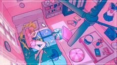 Lo Fi Gif, Sailor Moon Gif, Sailor Moon Background, Lo-fi Aesthetic, Arte Sailor Moon, Sailor Moon Usagi, Sailor Moon Aesthetic, Cute Laptop Wallpaper, Cute Laptop