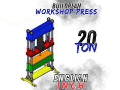 Hello everyone, here you get the plans of my awesome DIY Hydraulic Workshop Press which you can see on my youtube channel www.youtube.com/c/themetalist. Set of Plans, PDF 15 Pages Video how it is built: https://www.youtube.com/watch?v=D-EYpXlwDIw with the right adapter you are also able to bend Metal (this adapter is not included in the drawings) Pictures (Video) say more than 1000 words ... watch the video :) It is a very versatile hydraulic press. All dimensions in metric. These plans are for Hello In Languages, Hydraulic Press, Build Plans, The Plan, Say More, Pictures Of You, Pictures To Draw, My Youtube Channel, Hello Everyone