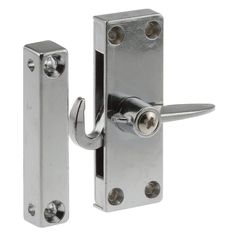 an image of a door handle and latch