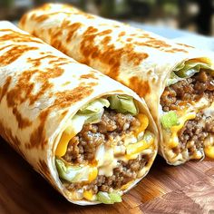 Big Mac Wraps – Naomi's Recipes