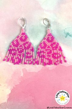 Add these pink cheetah print beaded earrings to complete your look. Dress it up or dress it down, depending on your jewelry style. These cute handmade earrings will add a unique style to your outfit in every season! Pink Beaded Fringe Earrings For Festival, Pink Beaded Fringe Jewelry For Festival, Adjustable Beaded Fringe Earrings, Summer Tassel Earrings With Round Beads, Pink Beaded Tassel Earrings For Festival, Traditional Tassel Earrings With Round Beads, Pink Cheetah Print, Beaded Fringe Earrings, Pink Cheetah