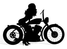 a woman riding on the back of a motorcycle with an arrow in her hand,