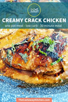 Chicken Dairy Free, Aip Recipe, Dairy Free Keto Recipes, Indulgent Recipes, Homemade Cashew Milk, Chicken Skillet Recipes, Paleo Meals, One Pot Meal, Egg Free Recipes